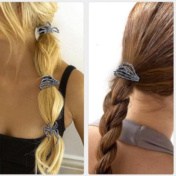 4PCS Halloween Hair Ties